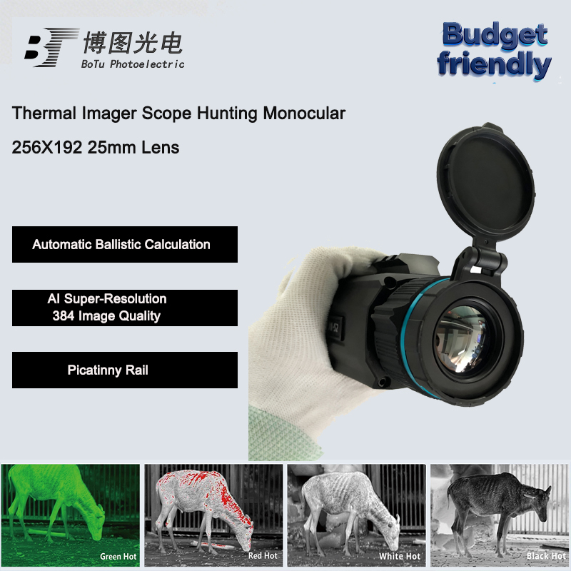 Hunting Thermal Imaging Scope - Zewnętrzny termowizyjny monokular noktowizyjny z obiektywem