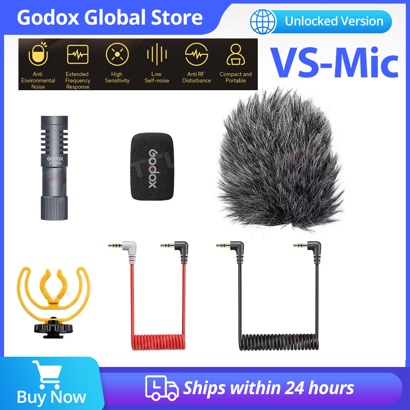 Mikrofon shotgun Godox VS-Mic  – Seek Compact Pro Android recenzja i cena